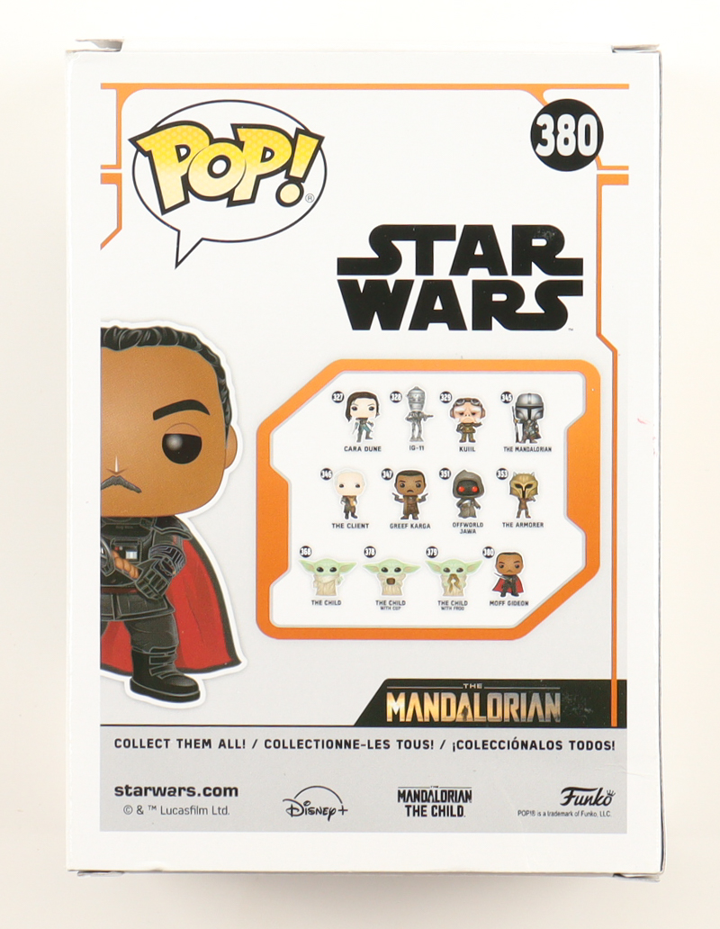 Giancarlo Esposito Signed "Star Wars" #380 Moff Gideon Bobble-Head Funko Pop! Vinyl Figure (ACOA) at PristineAuction.com Giancarlo Esposito Signed "Star Wars" #380 Moff Gideon Bobble-Head Funko Pop! Vinyl Figure (ACOA) at PristineAuction.com