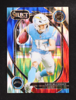 Ladd McConkey 2024 Select Prizm Red and Blue Shock #268 RC at PristineAuction.com