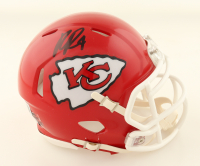 Rashee Rice Signed Chiefs Speed Mini Helmet (Beckett & PIA) at PristineAuction.com