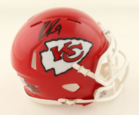 Rashee Rice Signed Chiefs Speed Mini Helmet (Beckett & PIA) at PristineAuction.com