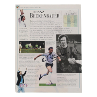 Franz Beckenbauer Signed Bayern Munich 8x10 Magazine Page (PSA) at PristineAuction.com