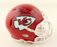 Isiah Pacheco Signed Chiefs Speed Mini Helmet (Beckett & PIA) at PristineAuction.com