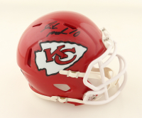 Isiah Pacheco Signed Chiefs Speed Mini Helmet (Beckett & PIA) at PristineAuction.com