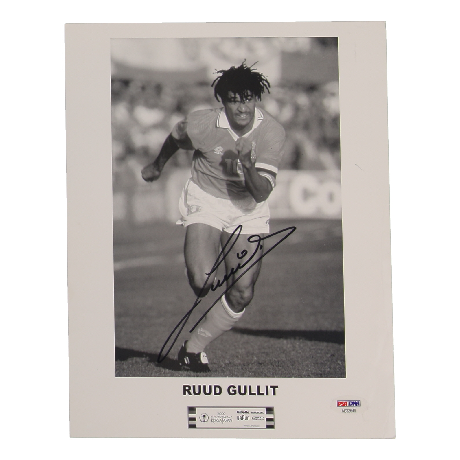 Ruud Gullit Signed Chelsea FC 8x10 Photo (PSA) at PristineAuction.com Ruud Gullit Signed Chelsea FC 8x10 Photo (PSA) at PristineAuction.com