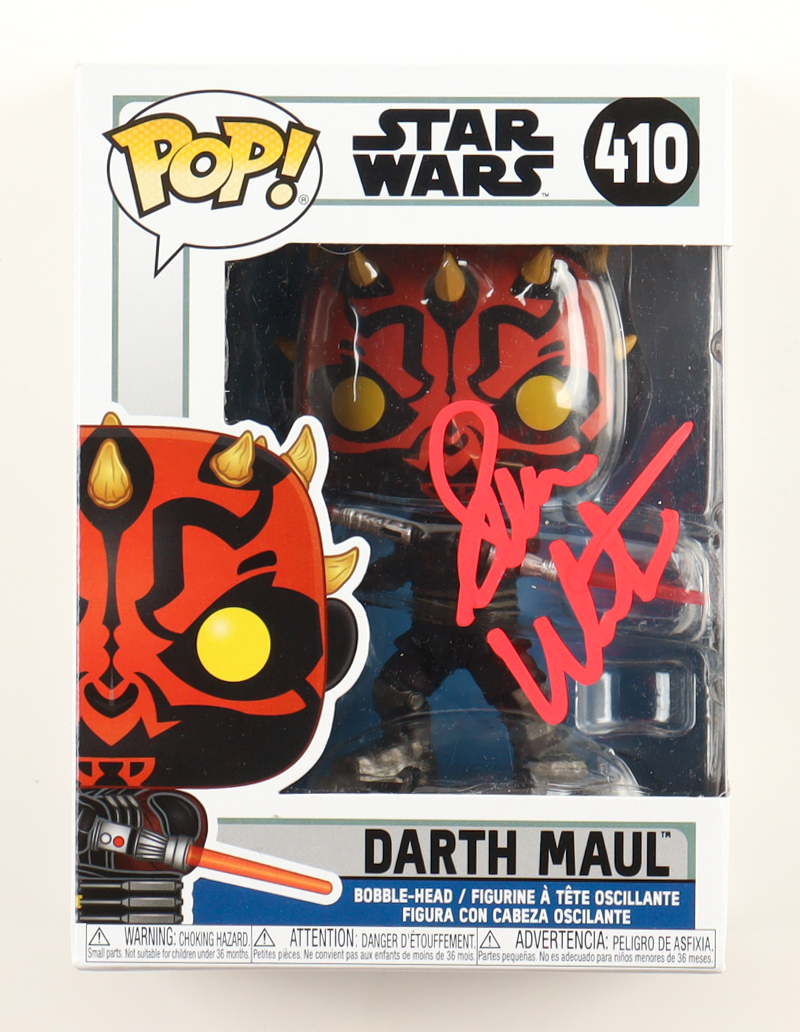 Sam Witwer Signed "Star Wars" #410 Darth Maul Funko Pop! Vinyl Figure (ACOA) at PristineAuction.com Sam Witwer Signed "Star Wars" #410 Darth Maul Funko Pop! Vinyl Figure (ACOA) at PristineAuction.com