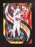 Marvin Harrison Jr. 2024 Select Prizm Red and Yellow Shock #115 RC at PristineAuction.com