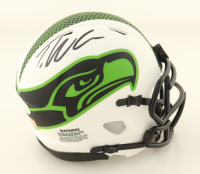 Tariq "Riq" Woolen Signed Seahawks Lunar Eclipse Alternate Speed Mini Helmet (JSA & PIA) at PristineAuction.com