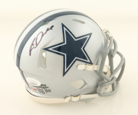 Rico Dowdle Signed Cowboys Speed Mini Helmet (Beckett & PIA) at PristineAuction.com