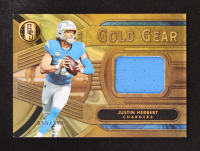 Justin Herbert 2024 Panini Gold Standard Gold Gear #36 #050/299 at PristineAuction.com