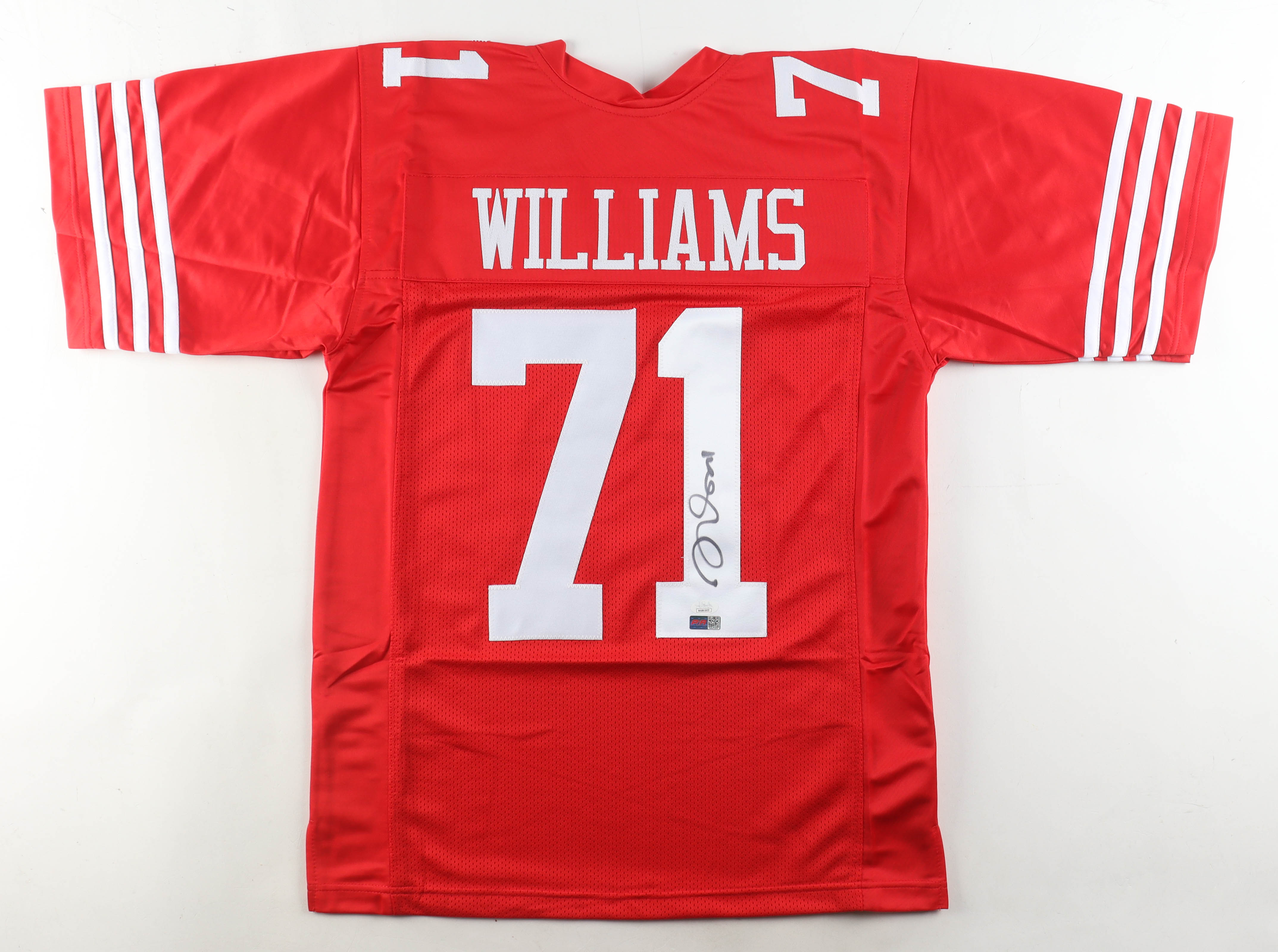 Trent Williams Signed Jersey (JSA) at PristineAuction.com Trent Williams Signed Jersey (JSA) at PristineAuction.com
