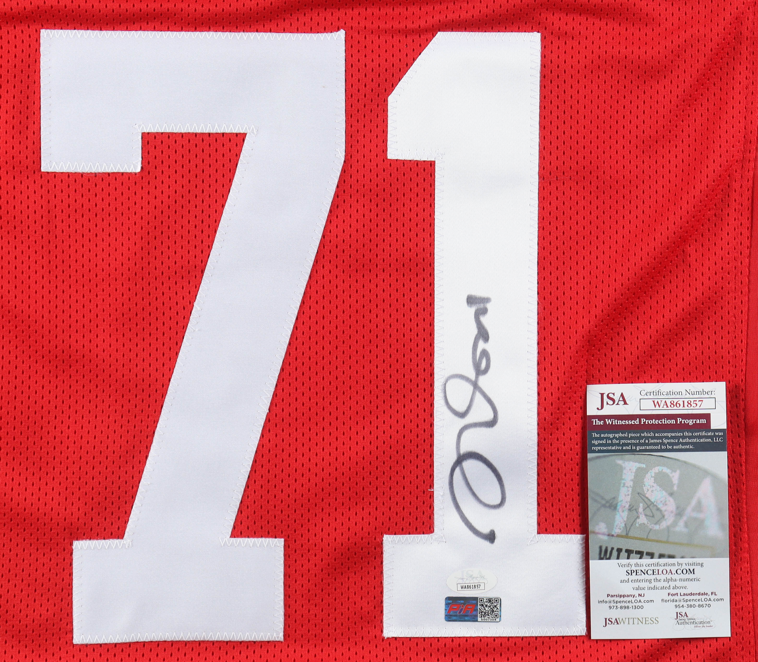 Trent Williams Signed Jersey (JSA) at PristineAuction.com Trent Williams Signed Jersey (JSA) at PristineAuction.com