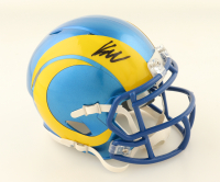Kyren Williams Signed Rams Speed Mini Helmet (JSA & PIA) at PristineAuction.com