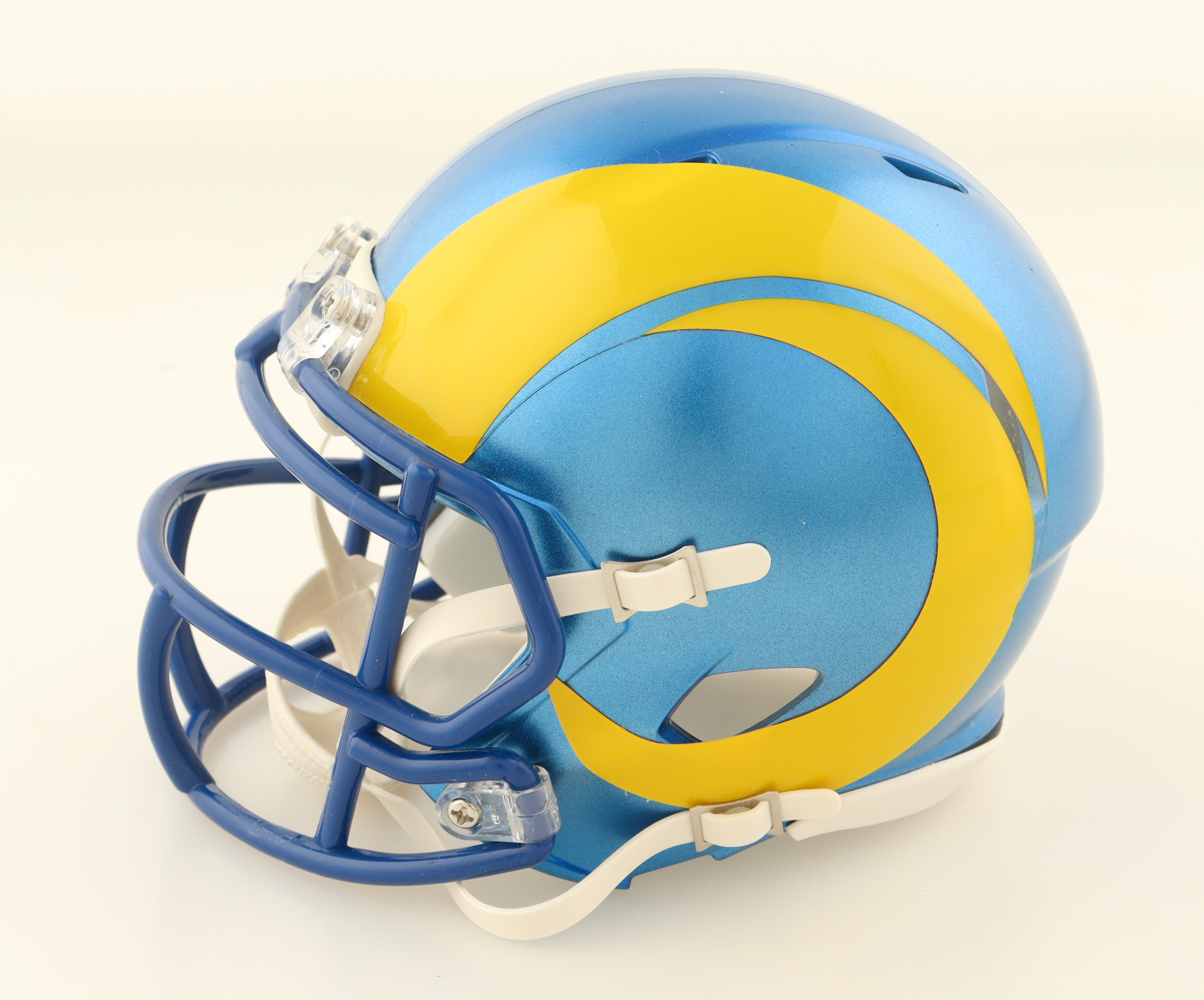 Kyren Williams Signed Rams Speed Mini Helmet (JSA & PIA) at PristineAuction.com Kyren Williams Signed Rams Speed Mini Helmet (JSA & PIA) at PristineAuction.com