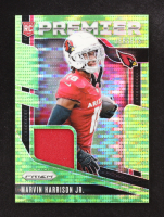 Marvin Harrison Jr. 2024 Panini Prizm Premier Jerseys Neon Green Pulsar #7 RC at PristineAuction.com