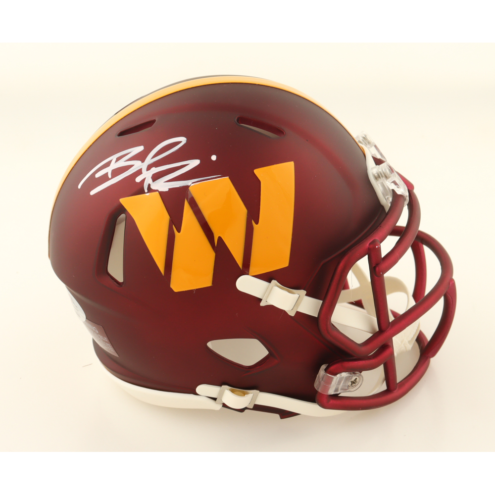 Brian Robinson Jr. Signed Commanders Speed Mini Helmet (PSA) at PristineAuction.com