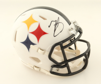 Minkah Fitzpatrick Signed Steelers Amp Alternate Speed Mini Helmet (JSA) at PristineAuction.com