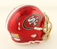 Deebo Samuel Signed 49ers Flash Alternate Speed Mini Helmet (JSA & PIA) at PristineAuction.com