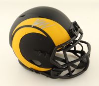 Kyren Williams Signed Rams Eclipse Alternate Speed Mini Helmet (JSA & PIA) at PristineAuction.com