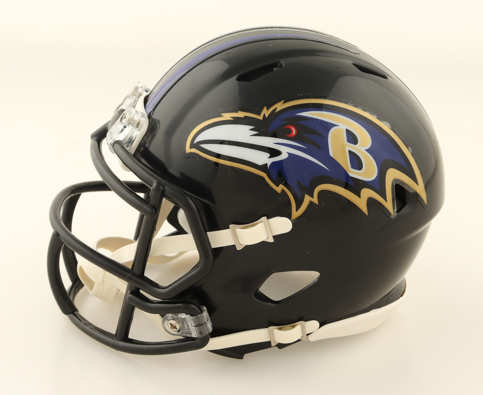 Zay Flowers Signed Ravens Speed Mini Helmet (JSA & PIA) at PristineAuction.com Zay Flowers Signed Ravens Speed Mini Helmet (JSA & PIA) at PristineAuction.com