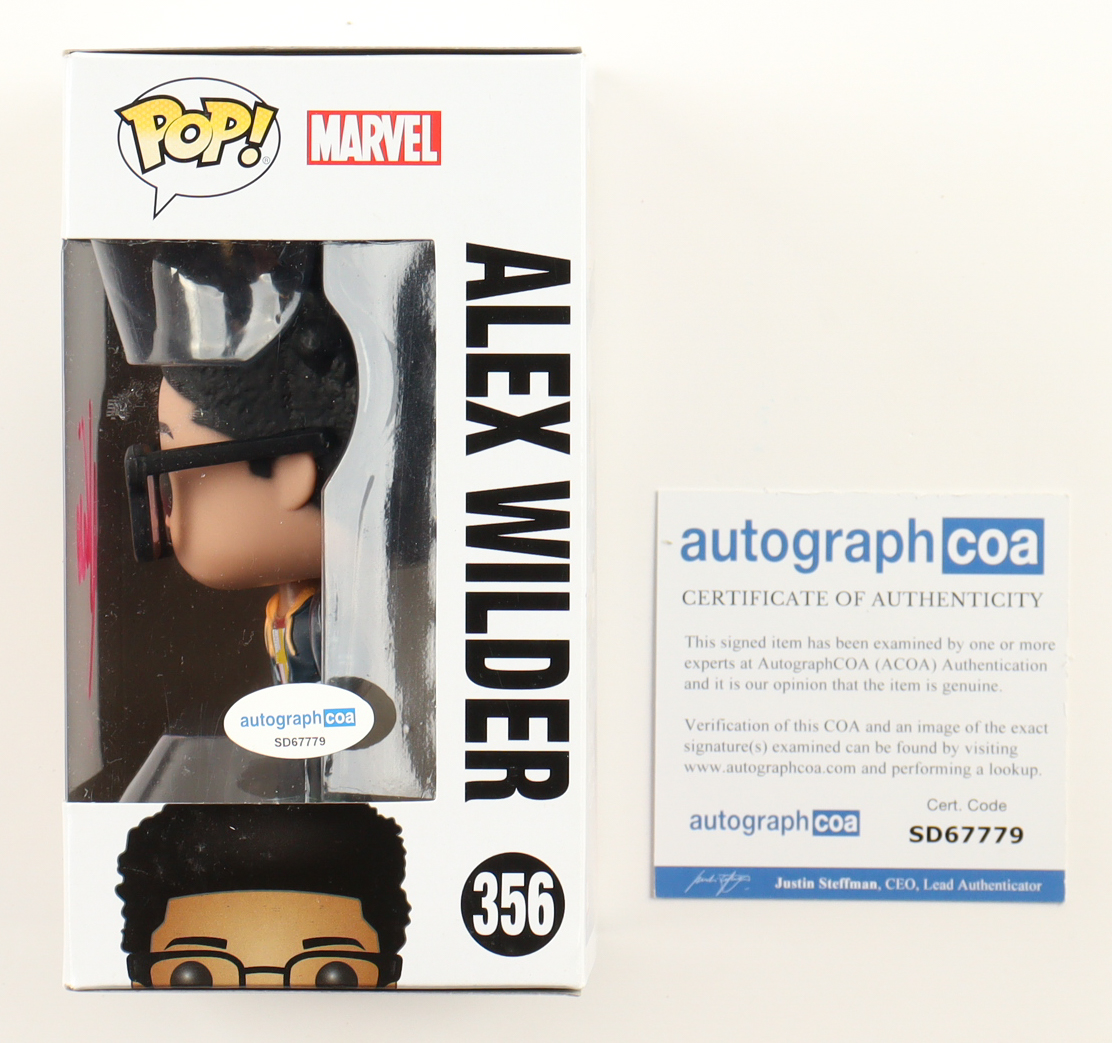 Rhenzy Feliz Signed "Runaways" #356 Alex Wilder Funko Pop! Vinyl Figure (ACOA) at PristineAuction.com Rhenzy Feliz Signed "Runaways" #356 Alex Wilder Funko Pop! Vinyl Figure (ACOA) at PristineAuction.com