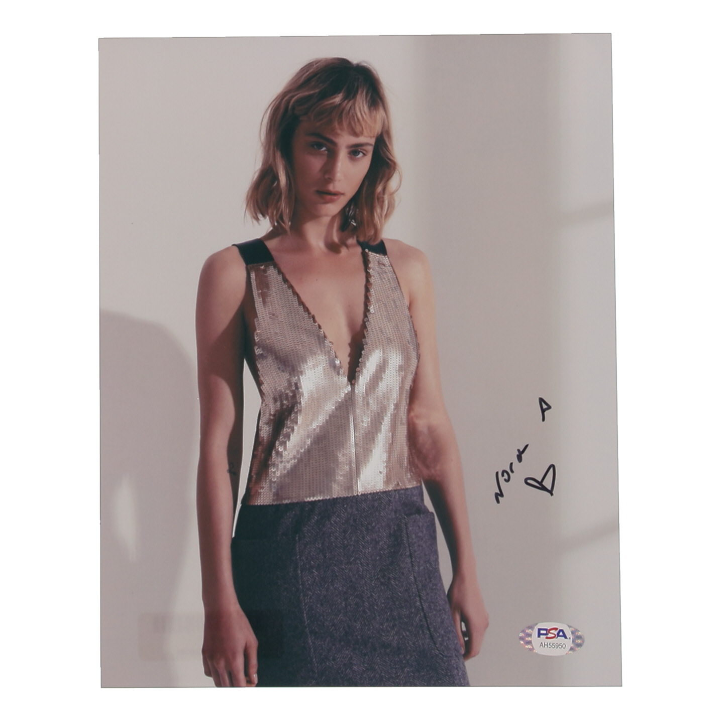 Nora Arnezeder Signed 8x10 Photo (PSA) at PristineAuction.com Nora Arnezeder Signed 8x10 Photo (PSA) at PristineAuction.com