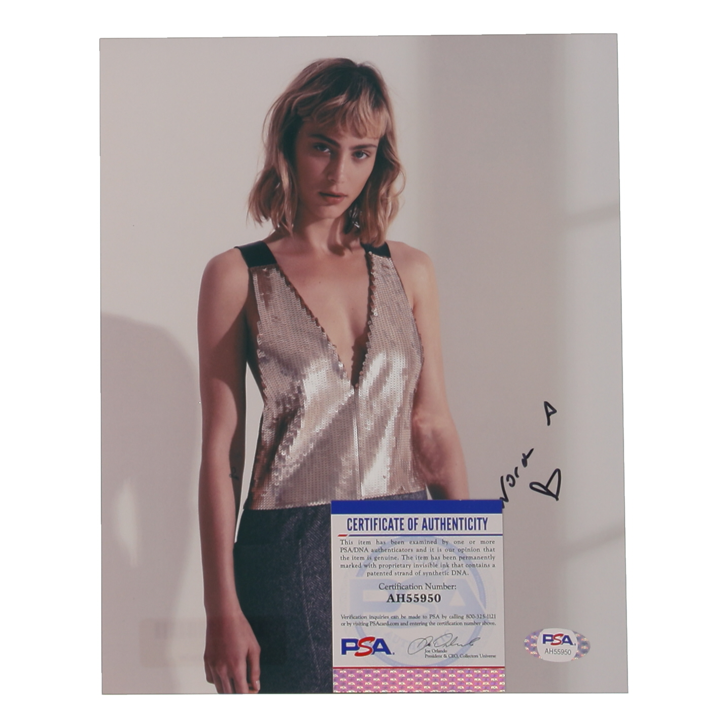 Nora Arnezeder Signed 8x10 Photo (PSA) at PristineAuction.com Nora Arnezeder Signed 8x10 Photo (PSA) at PristineAuction.com