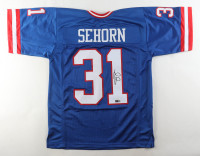 Jason Sehorn Signed Jersey (JSA) at PristineAuction.com