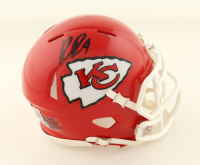 Rashee Rice Signed Chiefs Speed Mini Helmet (Beckett & PIA) at PristineAuction.com