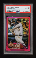 Riley Greene 2023 Topps Chrome Magenta Refractors #182 #319/399 RC (PSA 8) at PristineAuction.com