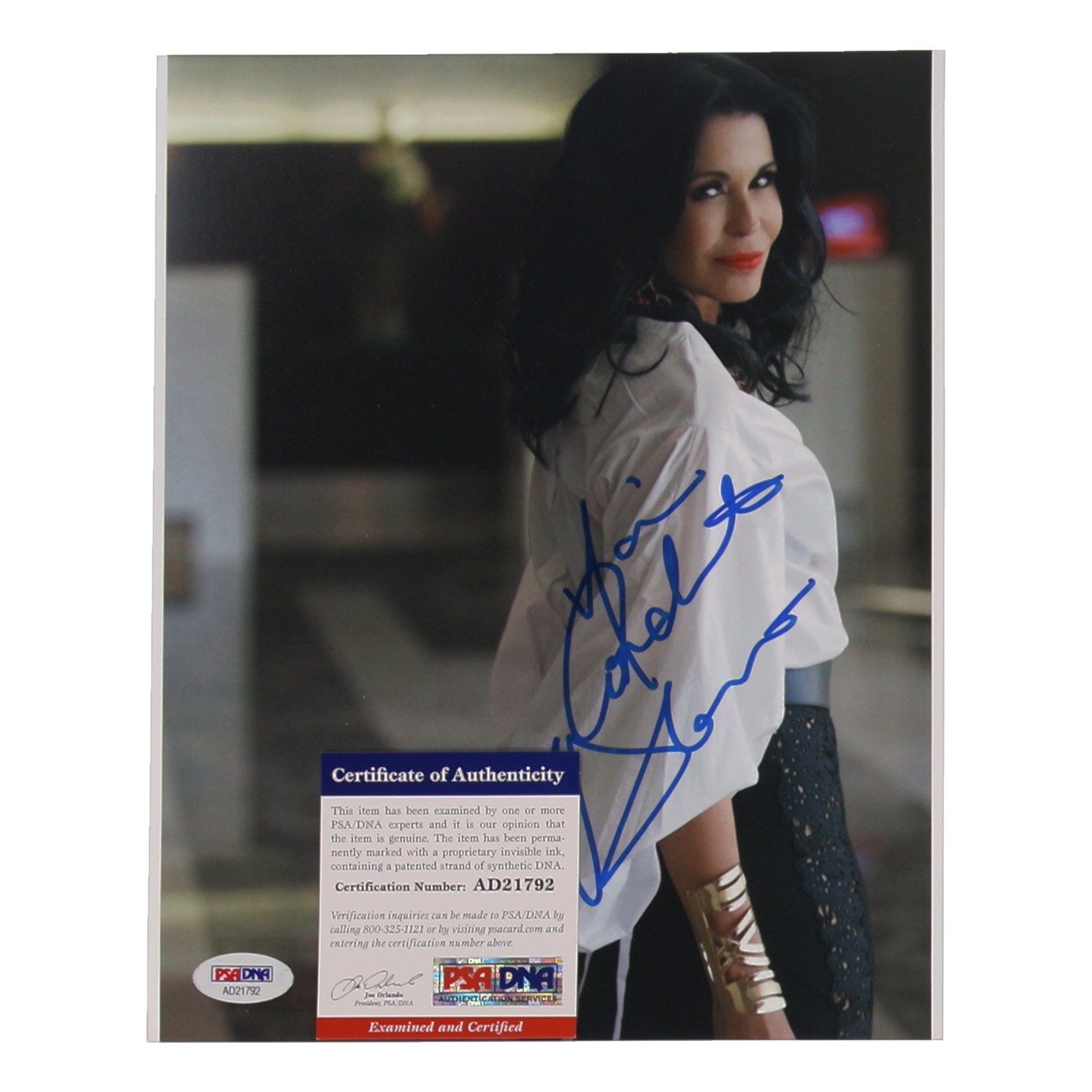 Maria Conchita Alonso Signed 8x10 Photo (PSA) at PristineAuction.com Maria Conchita Alonso Signed 8x10 Photo (PSA) at PristineAuction.com