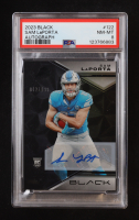 Sam LaPorta 2023 Panini Black Rookies Autographs #122 #042/199 RC (PSA 8) at PristineAuction.com