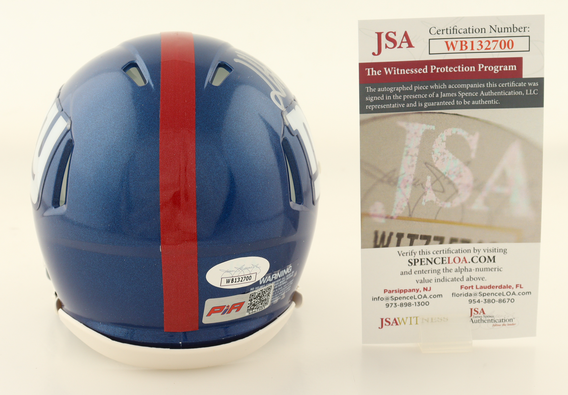 Jalin Hyatt Signed Giants Speed Mini Helmet (JSA & PIA) at PristineAuction.com Jalin Hyatt Signed Giants Speed Mini Helmet (JSA & PIA) at PristineAuction.com