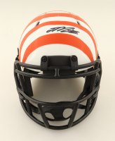 Joe Mixon Signed Bengals Lunar Eclipse Alternate Speed Mini Helmet (JSA & PIA) at PristineAuction.com
