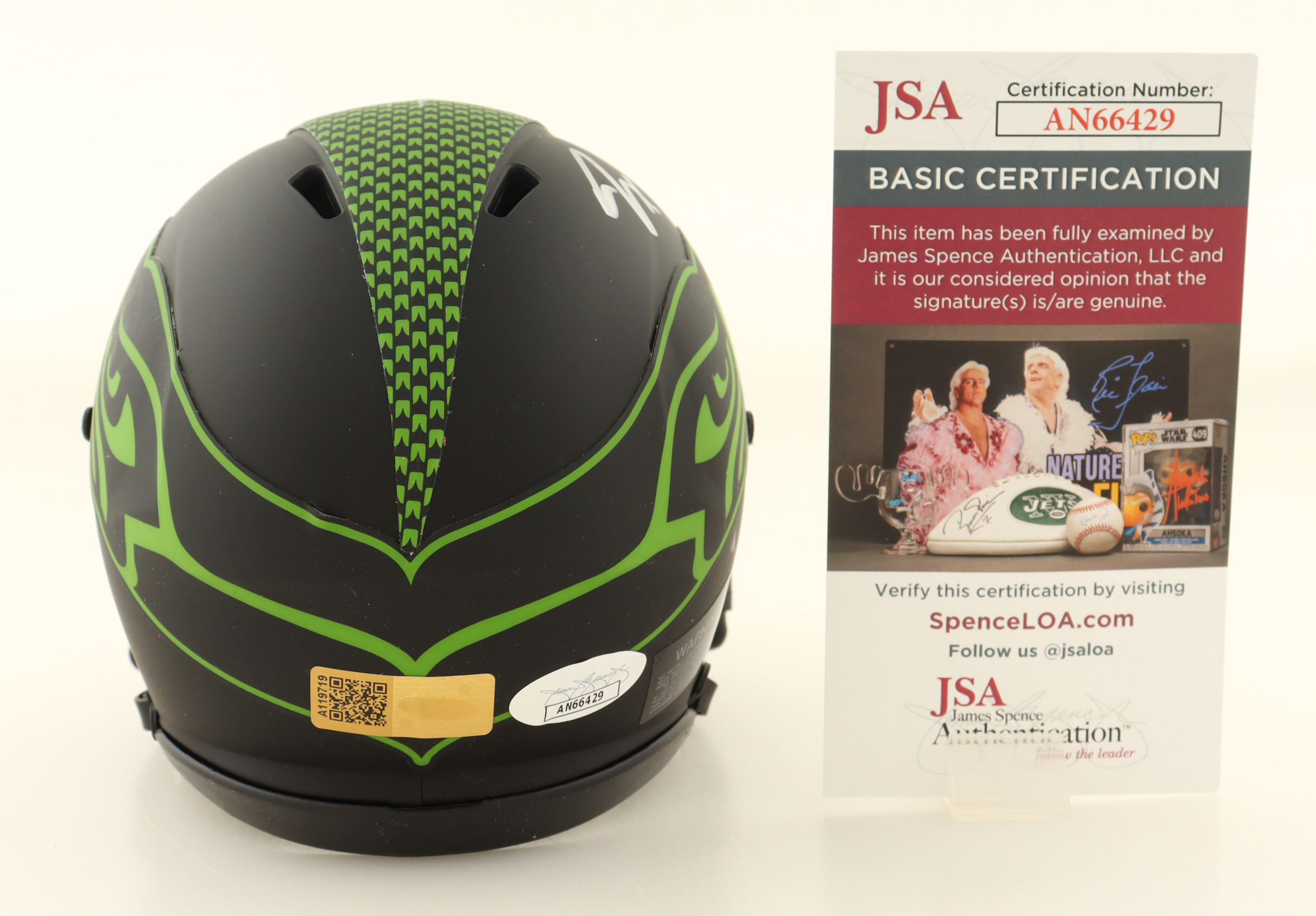 Jaxon Smith-Njigba Signed Seahawks Eclipse Alternate Speed Mini Helmet (JSA & PIA) at PristineAuction.com Jaxon Smith-Njigba Signed Seahawks Eclipse Alternate Speed Mini Helmet (JSA & PIA) at PristineAuction.com