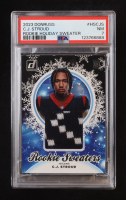 CJ Stroud 2023 Donruss Rookie Holiday Sweater #2 RC (PSA 7) at PristineAuction.com