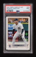 Spencer Torkelson 2022 Topps Base Set Photo Variations #658 FACTORY RC (PSA 9) at PristineAuction.com