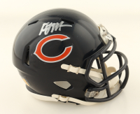 D.J. Moore Signed Bears Speed Mini Helmet (JSA & PIA) at PristineAuction.com