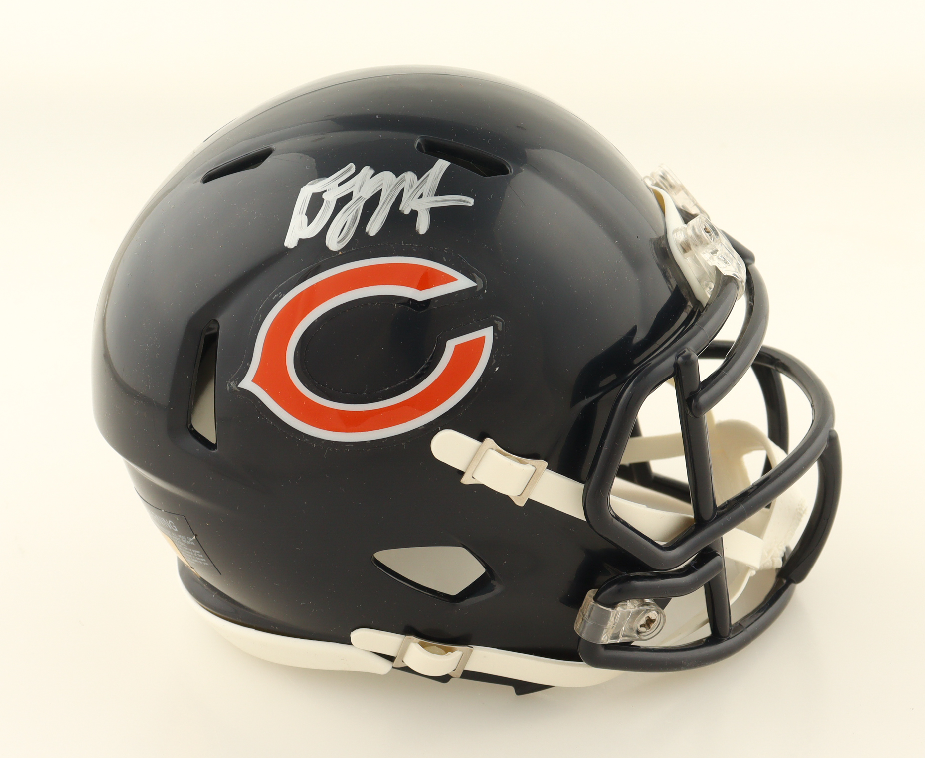 D.J. Moore Signed Bears Speed Mini Helmet (JSA & PIA) at PristineAuction.com D.J. Moore Signed Bears Speed Mini Helmet (JSA & PIA) at PristineAuction.com