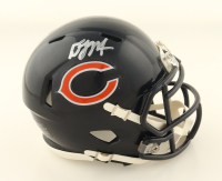 D.J. Moore Signed Bears Speed Mini Helmet (JSA & PIA) at PristineAuction.com