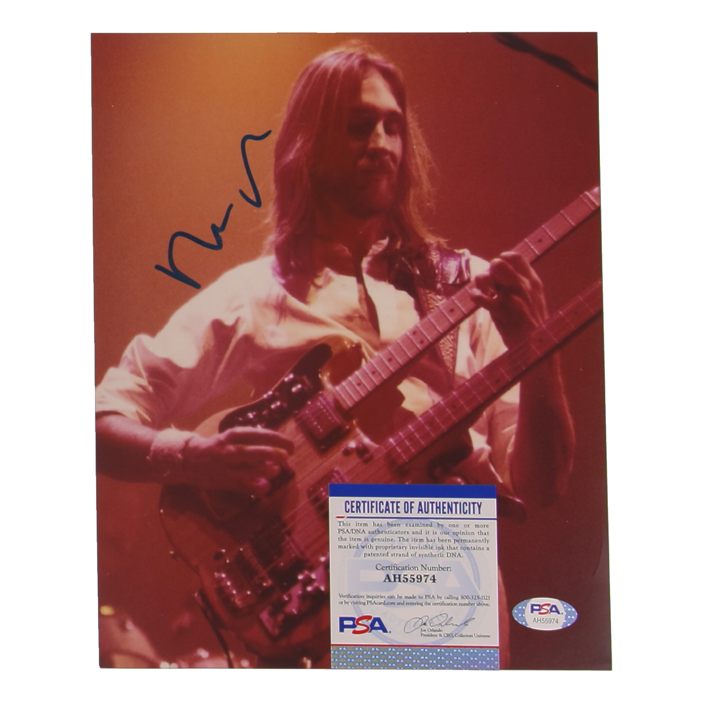Mike Rutherford Signed 8x10 Photo (PSA) at PristineAuction.com Mike Rutherford Signed 8x10 Photo (PSA) at PristineAuction.com