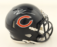 Roschon Johnson Signed Bears Speed Mini Helmet (JSA & PIA) at PristineAuction.com
