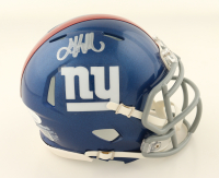 Jalin Hyatt Signed Giants Speed Mini Helmet (JSA & PIA) at PristineAuction.com