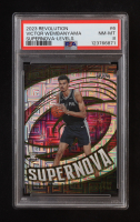 Victor Wembanyama 2023-24 Panini Revolution Supernova Levels #6 RC (PSA 8) at PristineAuction.com