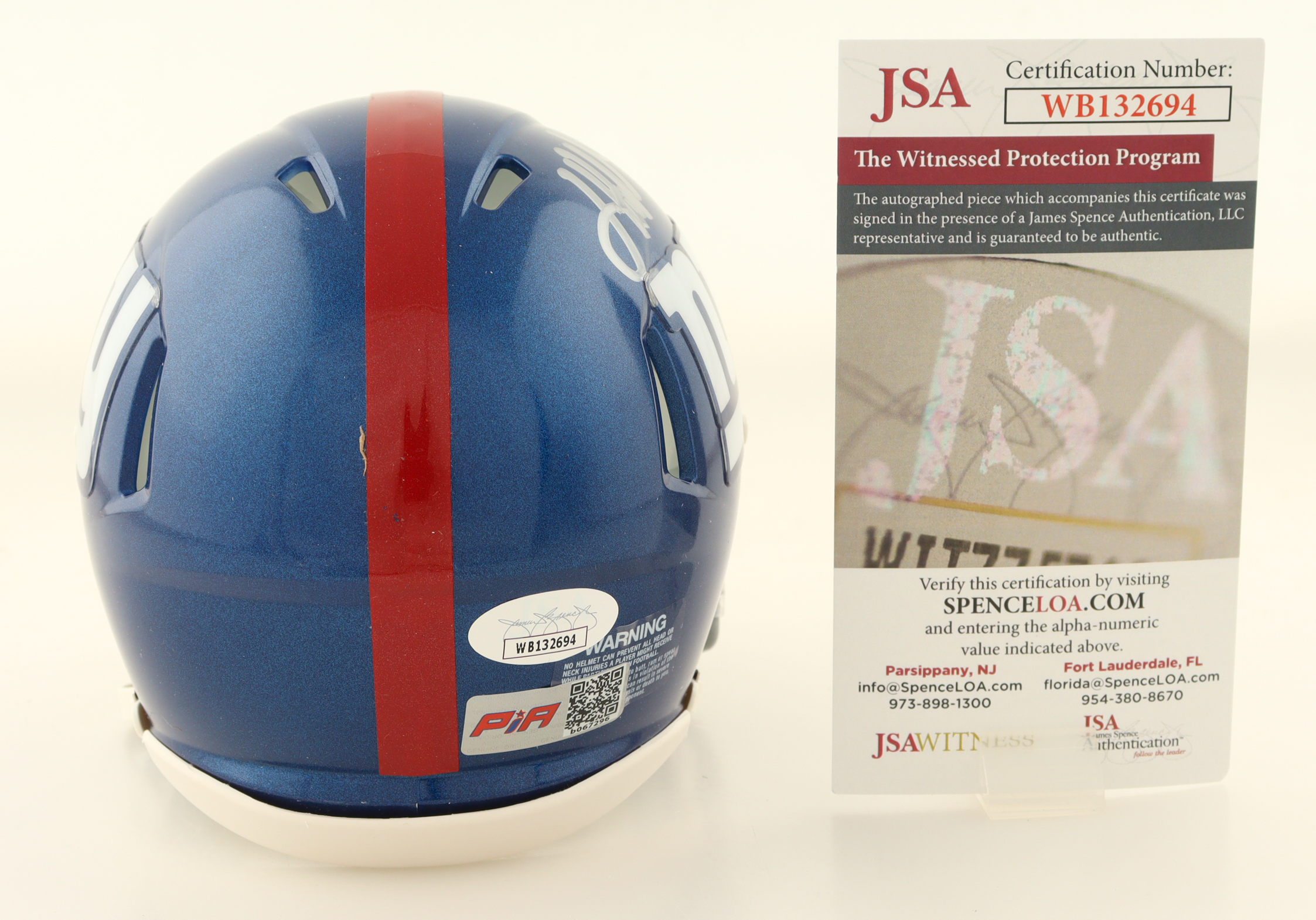 Jalin Hyatt Signed Giants Speed Mini Helmet (JSA & PIA) at PristineAuction.com Jalin Hyatt Signed Giants Speed Mini Helmet (JSA & PIA) at PristineAuction.com