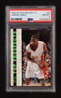 LeBron James 2003-04 UD Top Prospects #60 RC (PSA 8) at PristineAuction.com