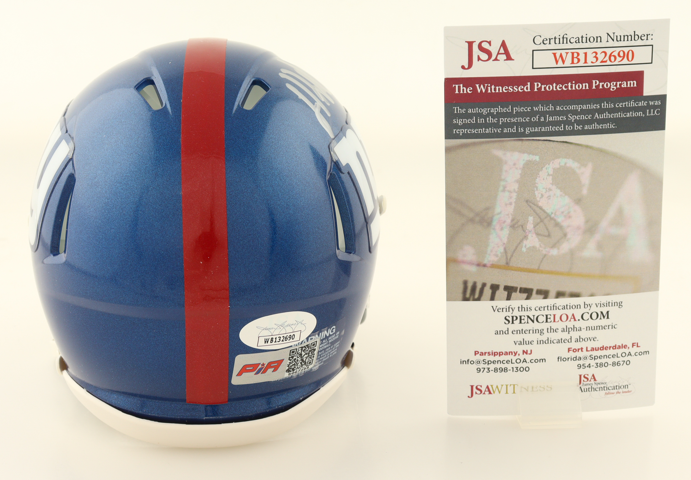 Jalin Hyatt Signed Giants Speed Mini Helmet (JSA & PIA) at PristineAuction.com Jalin Hyatt Signed Giants Speed Mini Helmet (JSA & PIA) at PristineAuction.com