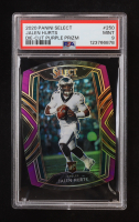 Jalen Hurts 2020 Select Prizm Purple Die Cut #250 RC (PSA 9) at PristineAuction.com