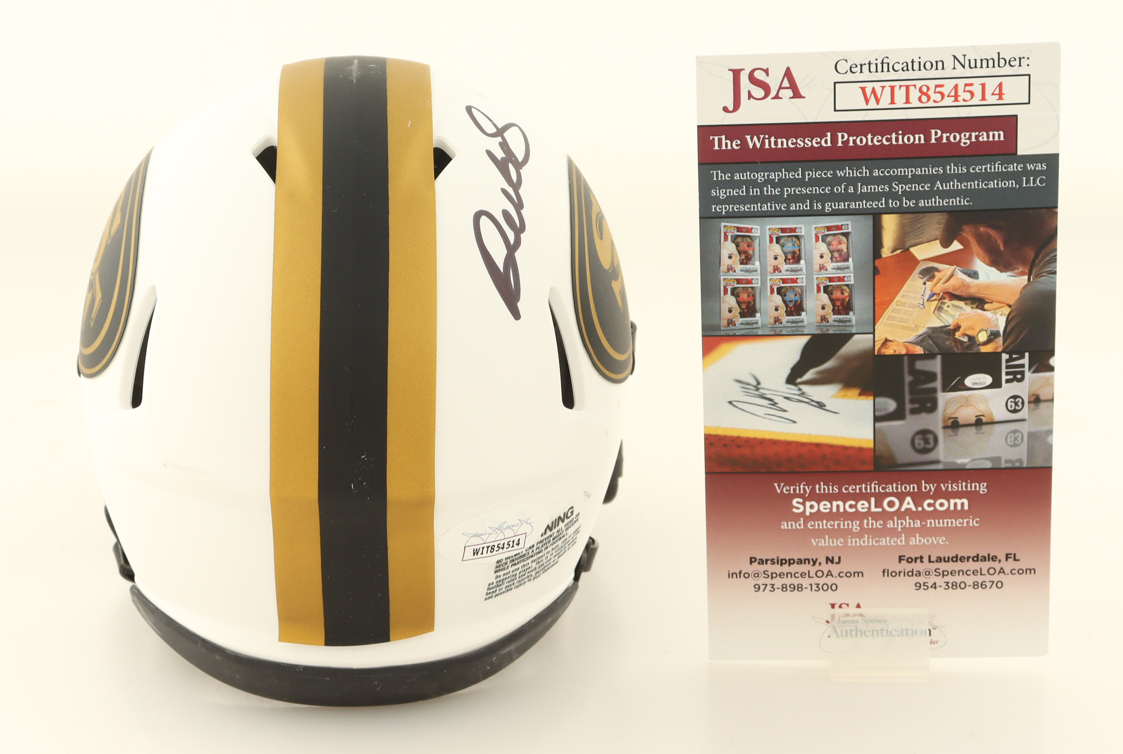 Deebo Samuel Signed 49ers Lunar Eclipse Alternate Speed Mini Helmet (JSA) at PristineAuction.com Deebo Samuel Signed 49ers Lunar Eclipse Alternate Speed Mini Helmet (JSA) at PristineAuction.com