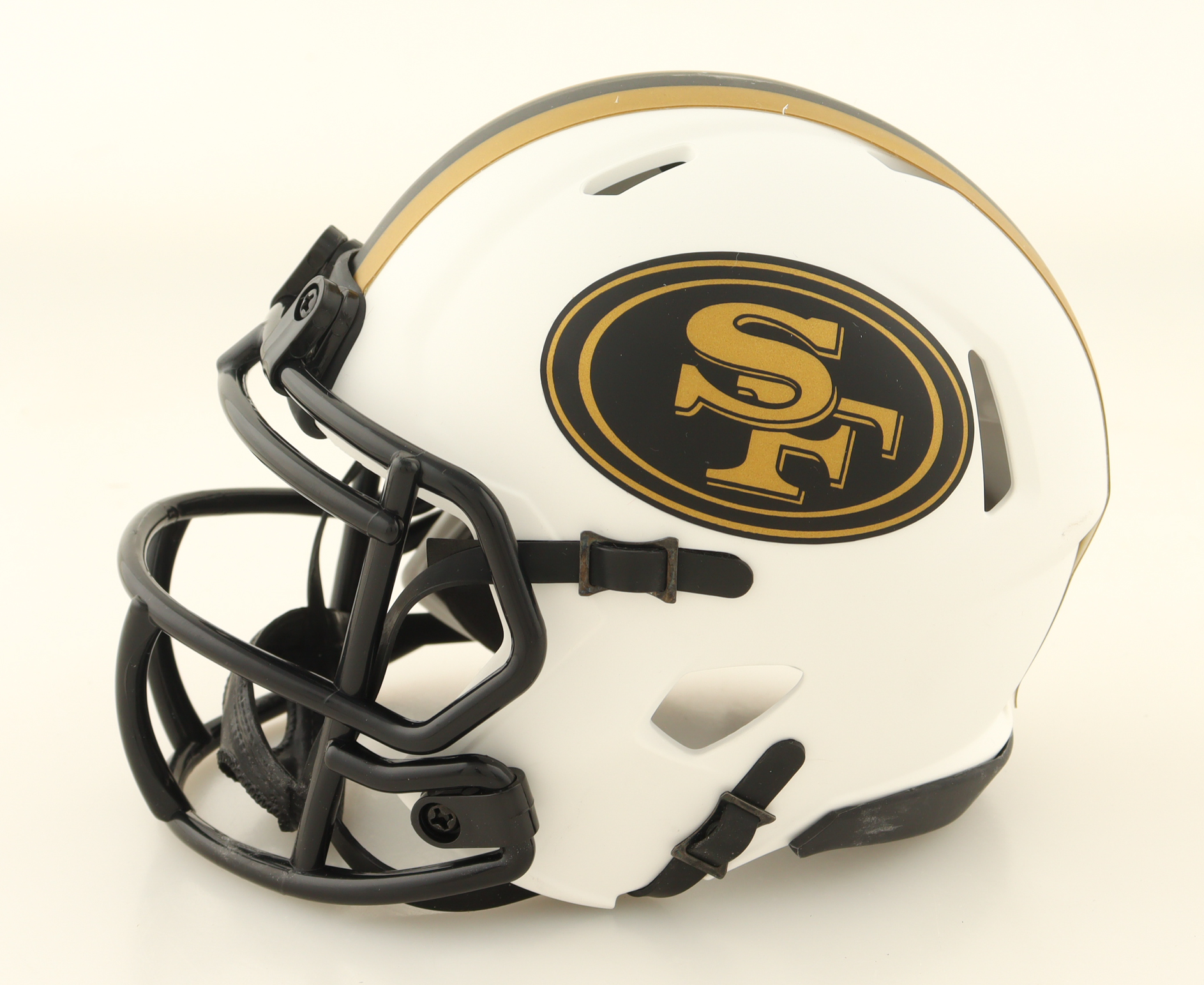 Deebo Samuel Signed 49ers Lunar Eclipse Alternate Speed Mini Helmet (JSA) at PristineAuction.com Deebo Samuel Signed 49ers Lunar Eclipse Alternate Speed Mini Helmet (JSA) at PristineAuction.com