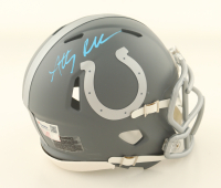 Anthony Richardson Signed Colts Slate Alternate Speed Mini Helmet (Fanatics) at PristineAuction.com